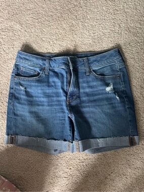 Sonoma Mid-Blue Denim Roll-Cuff Women's Shorts